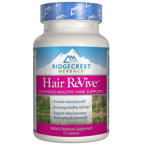 Ridgecrest Herbals Hair ReVive 5, Women's Hair Formula, 120 caps, Ridgecrest Herbals