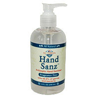 All Terrain Hand Sanz, Antiseptic Hand Sanitizer, Fragrance Free, 8 oz, All Terrain