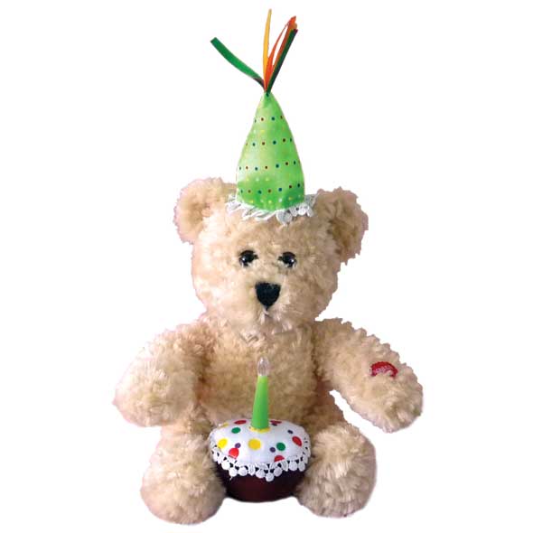 Elegant Gift Baskets Online Singing Plush, Happy Birthday Plush Cupcake Bear, Elegant Gift Baskets Online