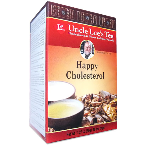 Uncle Lee's Tea Happy Cholesterol Tea, 18 Tea Bags, Uncle Lee's Tea