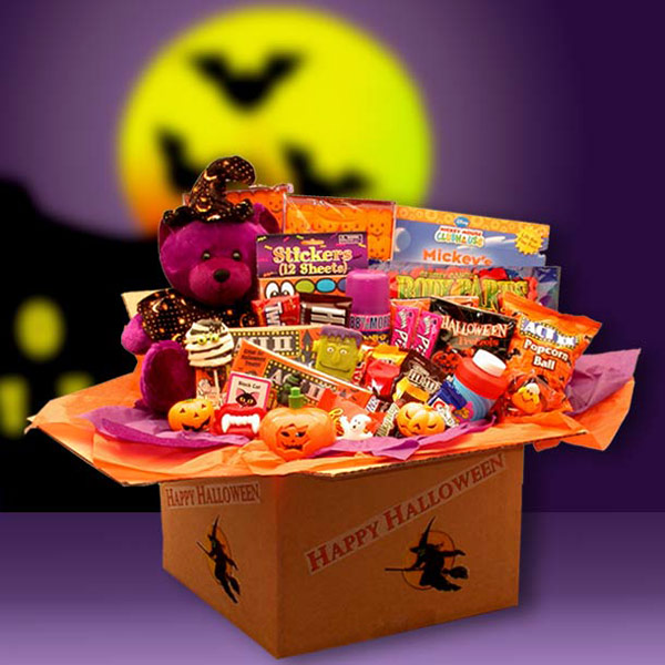 Elegant Gift Baskets Online Happy Halloween Activities Deluxe Care Package, Elegant Gift Baskets Online