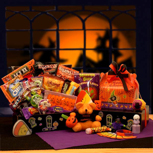 Elegant Gift Baskets Online Haunted Mansion Halloween Care Package, Elegant Gift Baskets Online