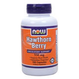 NOW Foods Hawthorn Berry 550mg 100 Caps, NOW Foods