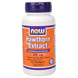 NOW Foods Hawthorn Extract 300 mg 1.8% Standardized, 90 Vcaps, NOW Foods