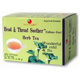 Health King Herbal Tea Head & Throat Soother Herb Tea, 20 Bags, Health King Herbal Tea
