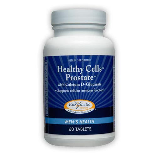 Enzymatic Therapy Healthy Cells Prostate, 60 Tablets, Enzymatic Therapy
