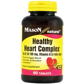 Mason Natural Healthy Heart Complex, 60 Tablets, Mason Natural