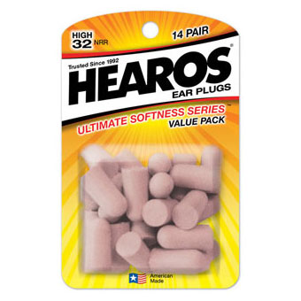 Hearos Hearos Ear Plugs Ultimate Softness Series, Value Size (Ultimate Soft), 14 Pair