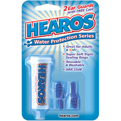 Hearos Hearos Water Protection Ear Filters with Case, 2 Filters