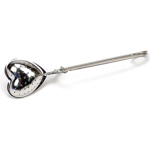 StarWest Botanicals Heart Shaped Spoon Tea Infuser w/Handle, Stainless Steel, 1 pc, StarWest Botanicals