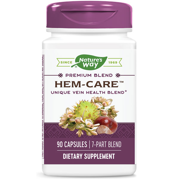 Enzymatic Therapy Hem-Care, 90 Capsules, Enzymatic Therapy