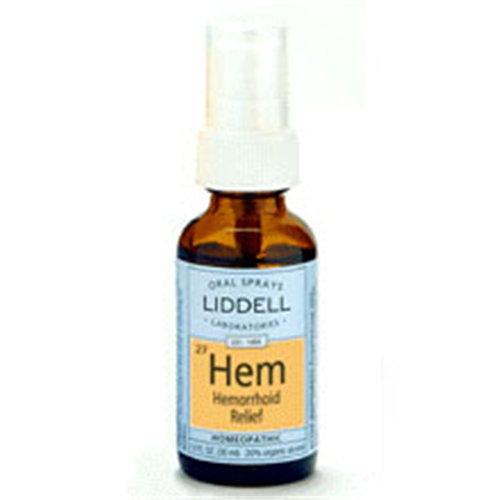 Liddell Laboratories Liddell Hemorrhoid Relief Homeopathic Spray, 1 oz