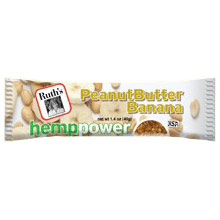 Ruth's Hemp Foods HempPower Bar (Hemp Power) Peanut Butter Banana, 12 Bars, Ruth's Hemp Foods