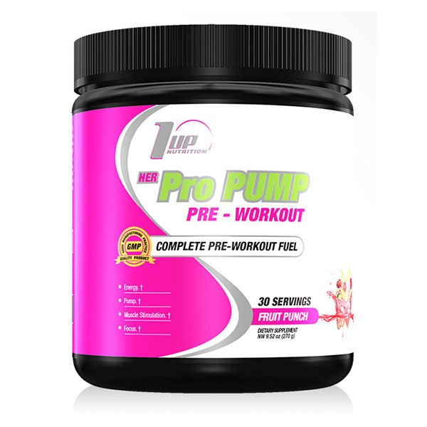 1 UP Nutrition Her ProPump, Women's Pre-Workout, 20 Servings, 1 UP Nutrition