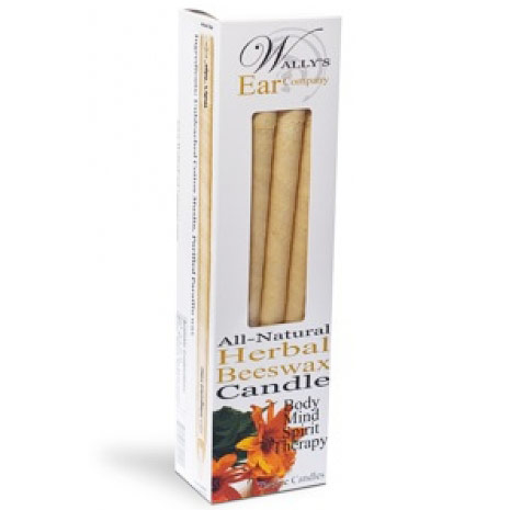 Wally's Natural Products Herbal Beeswax Hollow Ear Candles, 12 pk, Wally's Natural Products