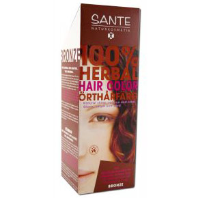 Sante Naturkosmetik Herbal Hair Color, Bronze, 100 g, Sante Naturkosmetik