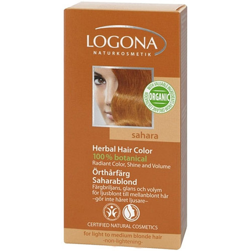 Logona Naturkosmetik Herbal Hair Color, Sahara, 3.5 oz, Logona Naturkosmetik