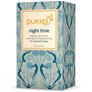 Pukka Herbs Organic Herbal Tea, Night Time, 20 Tea Bags, Pukka Herbs