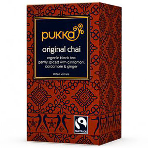 Pukka Herbs Organic Herbal Tea, Original Chai, 20 Tea Bags, Pukka Herbs