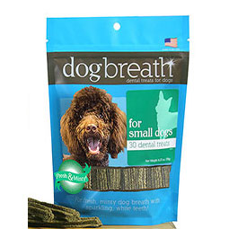 Herbsmith Herbsmith Dog Breath Dental Treats for Small Dogs, 30 Chews