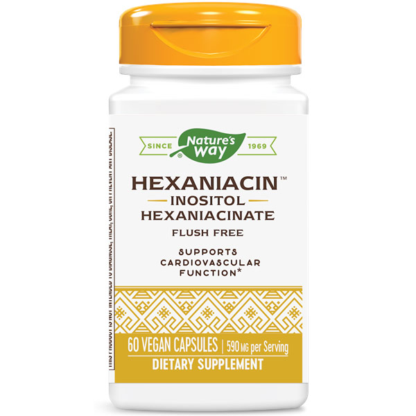 Enzymatic Therapy HexaNiacin, 60 Veg Capsules, Enzymatic Therapy