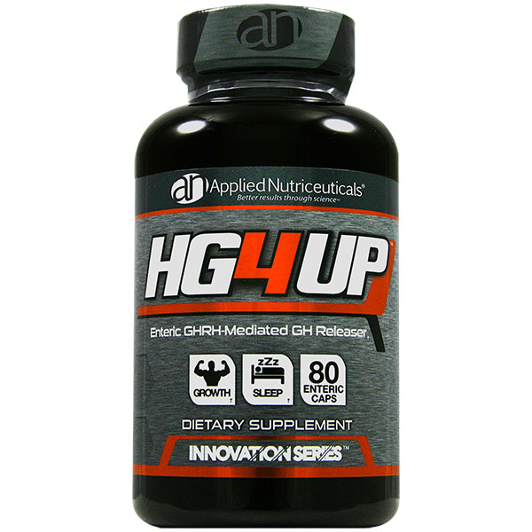 Applied Nutriceuticals HG4UP, Enteric GHRH-Mediated GH Releaser HG4-UP, 80 Capsules, Applied Nutriceuticals