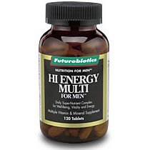 Futurebiotics Hi Energy Multi Vitamins for Men 120 tabs, Futurebiotics