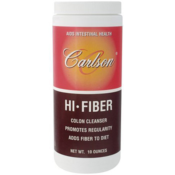 Carlson Laboratories Hi Fiber Powder ( Psyllium Seed Husk ) 16 oz, Carlson Labs