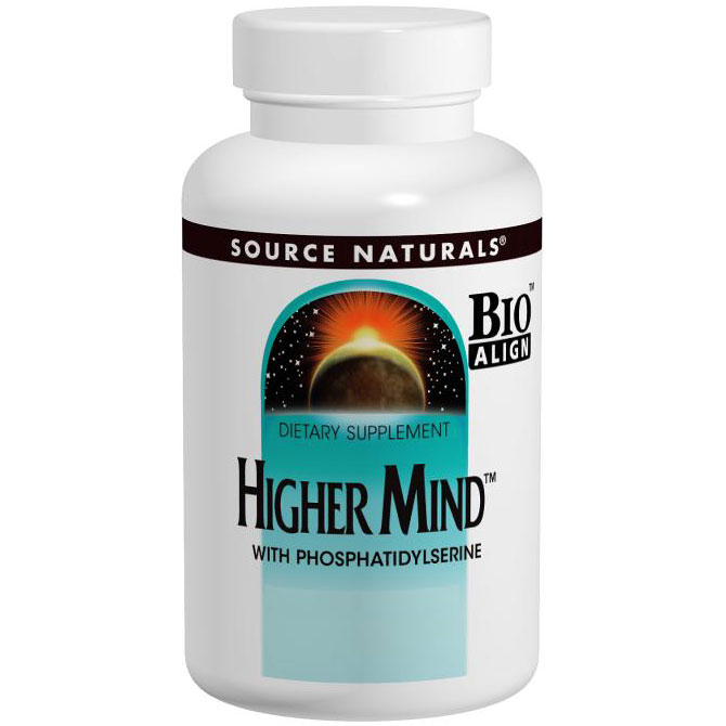 Source Naturals Higher Mind with Phosphatidyl Serine, 30 Tablets, Source Naturals