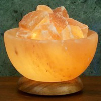 Aloha Bay Himalayan Salt Crystal Salt Bowl Lamp, 1 ct, Aloha Bay