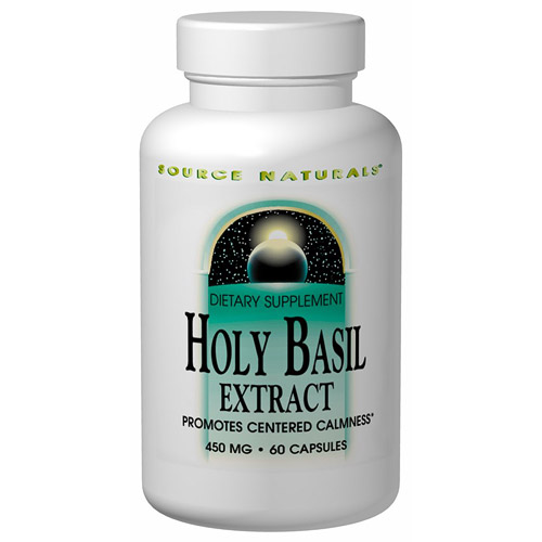 Source Naturals Holy Basil Extract 450mg 60 caps from Source Naturals
