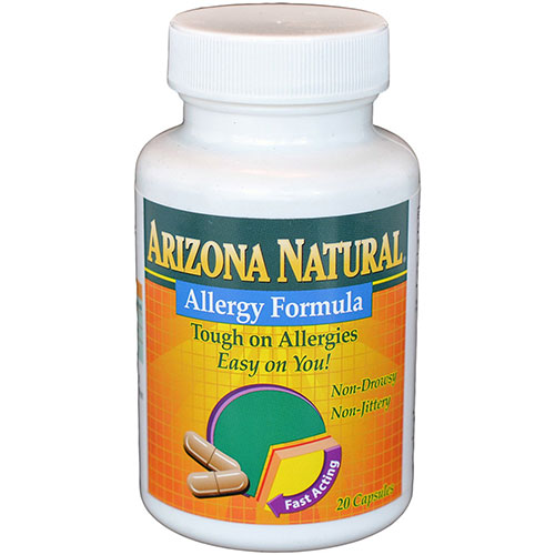 Arizona Natural Homeopathic Allergy Medicine 20 caps from Arizona Natural
