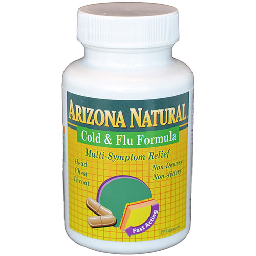 Arizona Natural Homeopathic Cold & Flu Medicine 20 caps from Arizona Natural