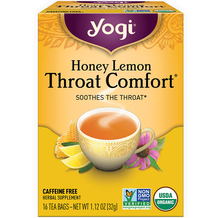 Yogi Tea Honey Lemon Throat Comfort Tea 16 bags from Yogi Tea