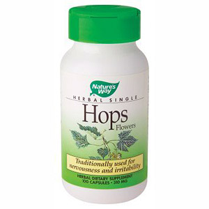 Nature's Way Hops Flowers 100 caps from Nature's Way