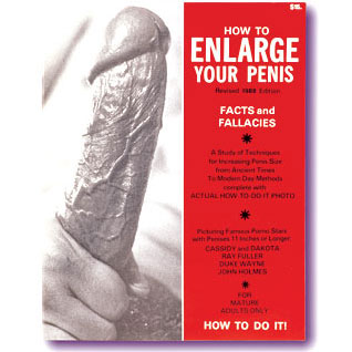 California Exotic Novelties How to Enlarge Your Penis Book, California Exotic Novelties