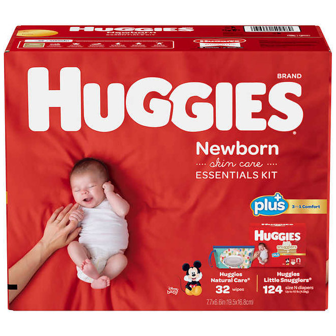 Huggies Huggies Baby Wipes Natural Care Plus, Fragrance-Free, 1120 Wipes
