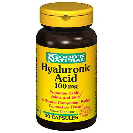 Good 'N Natural Hyaluronic Acid 100 mg, 30 Capsules, Good 'N Natural