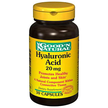 Good 'N Natural Hyaluronic Acid 20 mg, 30 Capsules, Good 'N Natural