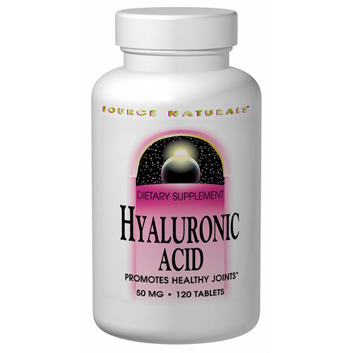 Source Naturals Hyaluronic Acid 50mg Bio-Cell Collagen II 60 tabs from Source Naturals
