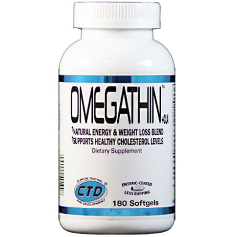 CTD Labs Omegathin, Natural Energy & Weight Loss, 180 Softgels, CTD Labs