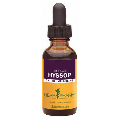 Herb Pharm Hyssop Extract Liquid, 4 oz, Herb Pharm