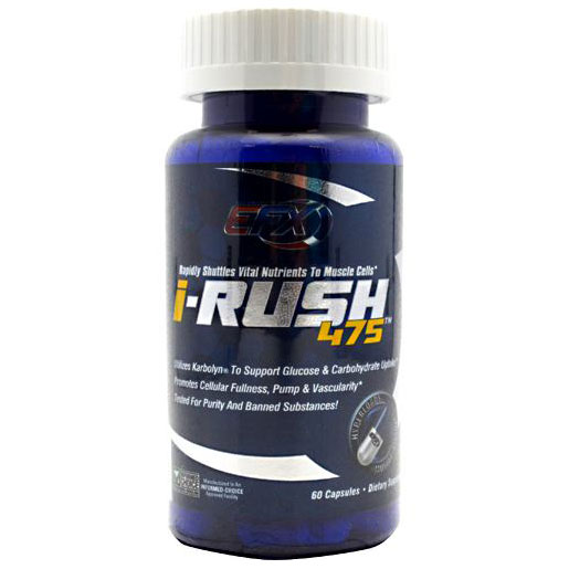 All American EFX i-Rush 475, Vital Nutrients To Muscle Cells, 60 Capsules, All American EFX
