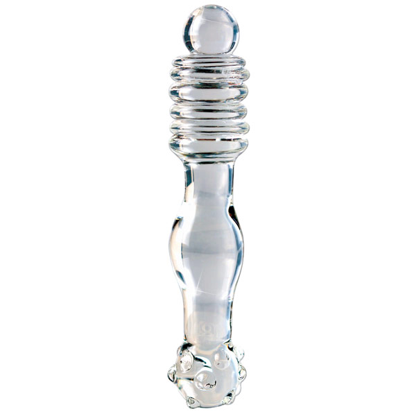 Pipedream Products Icicles Hand Blown Glass Dildo Massager No. 11, Pipedream Products
