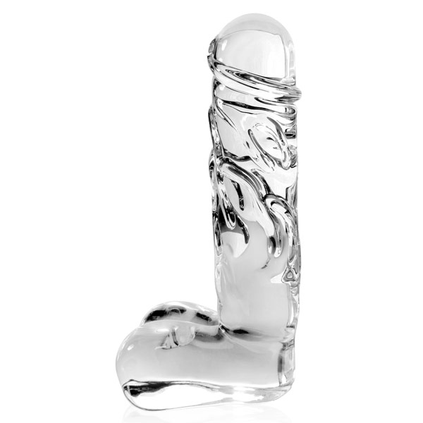 Pipedream Products Icicles Hand Blown Glass Dildo Massager No. 40, Pipedream Products