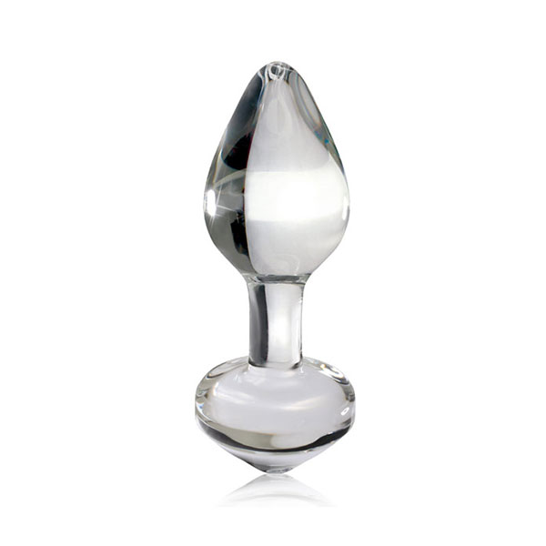 Pipedream Products Icicles Hand Blown Glass Massager No. 44, Anal Plug, Clear, Pipedream Products