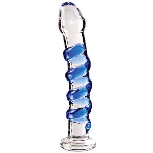 Pipedream Products Icicles Hand Blown Glass Dildo Massager No. 5, Pipedream Products