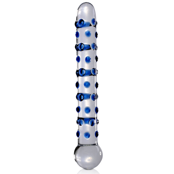 Pipedream Products Icicles Hand Blown Glass Dildo Massager No. 50, Pipedream Products