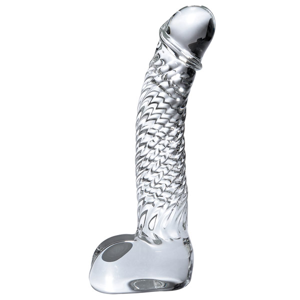 Pipedream Products Icicles Hand Blown Glass Dildo Massager No. 61, Pipedream Products