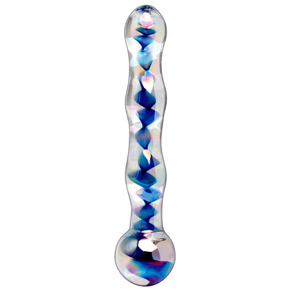 Pipedream Products Icicles Hand Blown Glass Dildo Massager No. 8, Pipedream Products